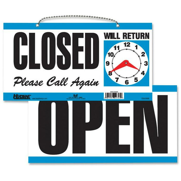 HeadLine Open/Closed 2-sided Sign - 1 / Each (USS9395)