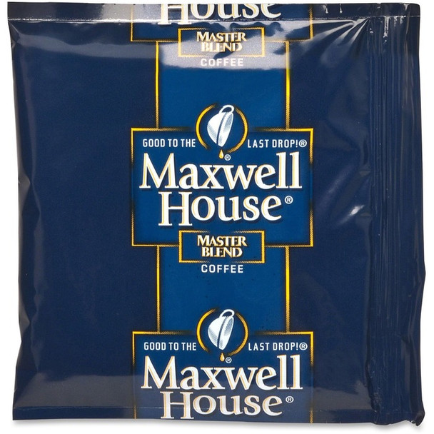 Maxwell House Regular Coffee Packs Ground - 42 / Carton (KRFGEN86635)