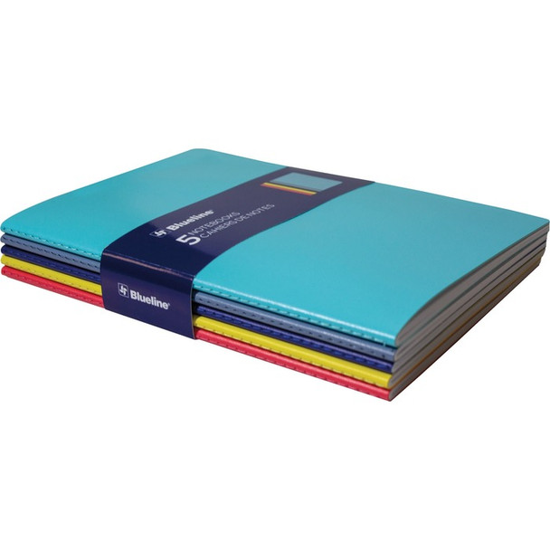 Rediform Blueline 5 Notebooks Pack - 5 / Pack (BLIA85)