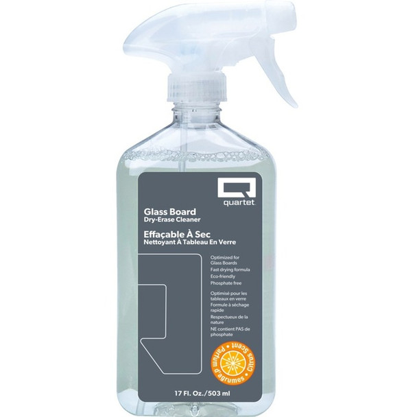 Quartet Glass Board Dry Erase Cleaner Spray - 1 Each (QRT3413826651)