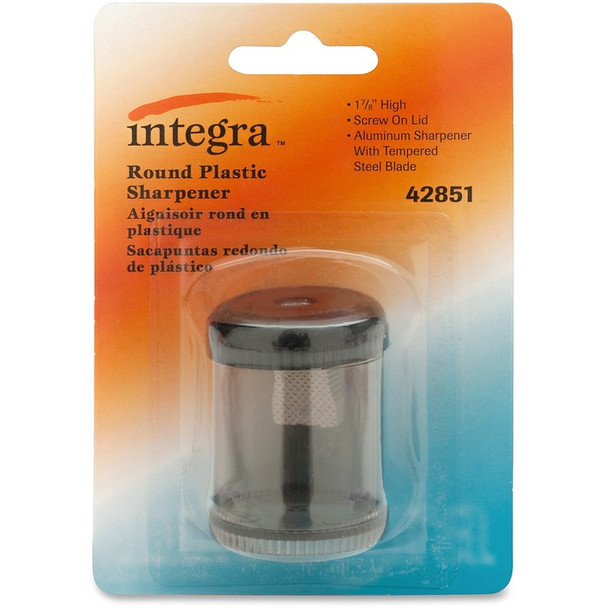 Integra Handheld 1-hole Pencil Sharpener Canister - 1 / Each (ITA42851)