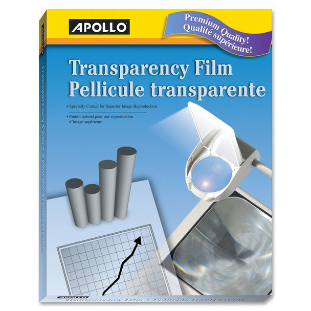 Apollo Transparency Film - 100 / Box (APO09231)