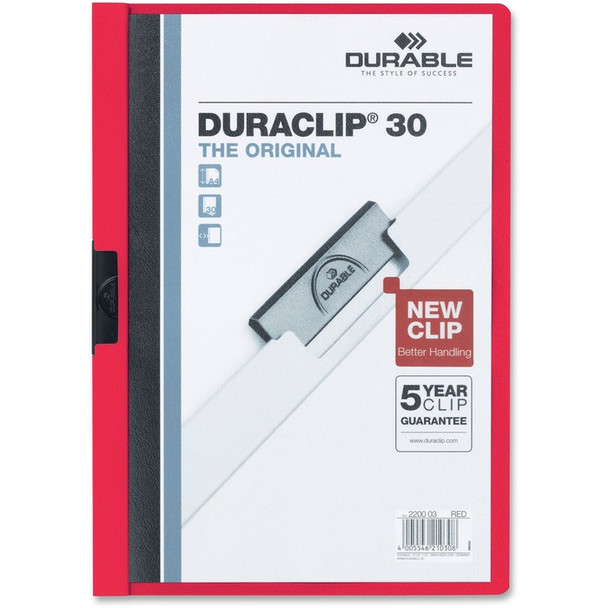 DURABLE Duraclip Report Covers - 1 / Each (DBL220303)