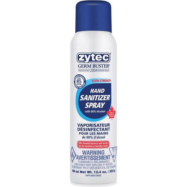 Zytec Germ Buster Extra Strength Sanitizer Spray - 1 Each (EMP01346)