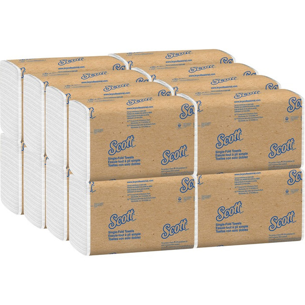 Scott Single-fold Towels - 4000 / Carton (KCC01700)