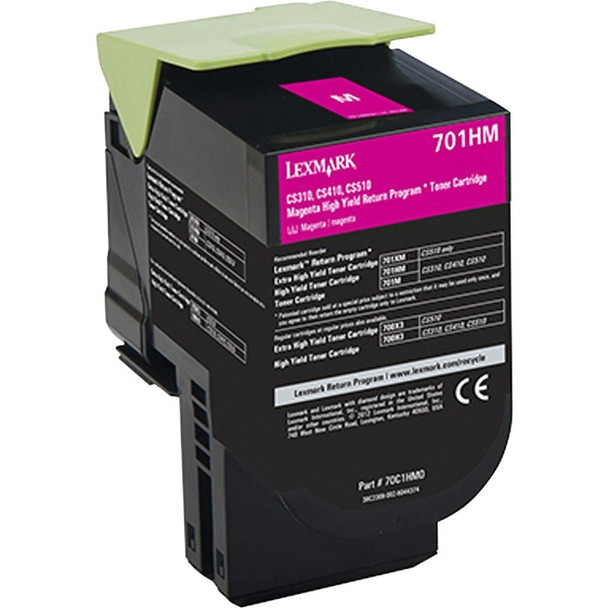 Lexmark Unison 701HM Toner Cartridge - 1 (LEX70C1HM0)