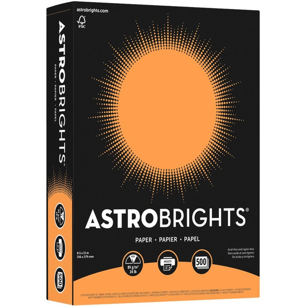 Astrobrights Laser, Inkjet Print Colored Paper - 500 / Pack (NEE21658)