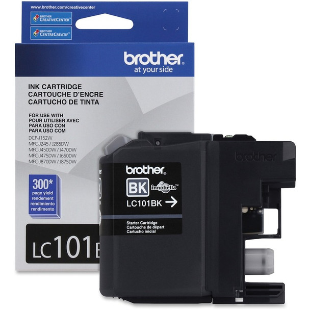 Brother Ink Cartridge Black - 1 Each (BRTLC101BKS)
