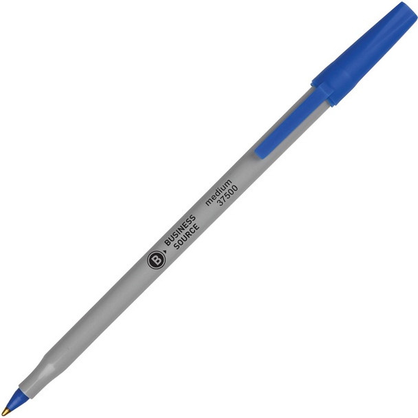 Business Source Bulk Pack Ballpoint Stick Pens - 60 / Box (BSN37532)