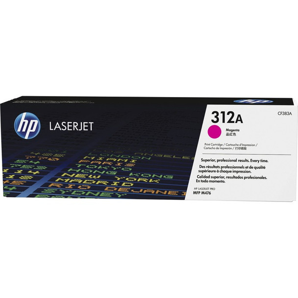 HP 312A (CF383A) Original Toner Cartridge - Single Pack - 1 Each (HEWCF383A)