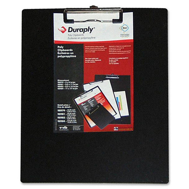 Duraply "Stay Clean" Clipboards - 1 Each (VLB98981)