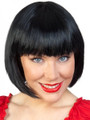 Paige Black Bob costume Wig