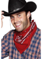 COWBOY SCARF RED - Pirate Bandana