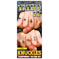 Symbols Knuckle Temporary Tattoos