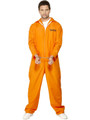 Orange Escaped Prisoner Costume