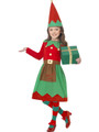 Santas Little Helper Elf Girls Costume