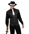 Gangster Shirt Vest With Tie