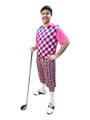 Golf Pro Costume Pink