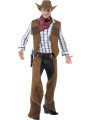 Brown Fringe Adult Cowboy Costume