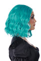 Short Wavy Turquoise Bob Wig