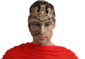 Copper And God Roman Half Masquerade Mask