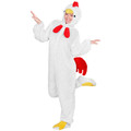White Fluffy Chicken Costume