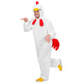 White Fluffy Chicken Costume