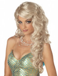 Mermaid Long Blond Wig