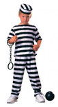 Convict Prisoner Childs Costume