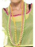 Neon 4 Strings Beaded Necklace