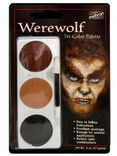 Werewolf Tri-Colour Face Paint Palette