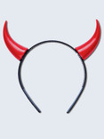 Red Plastic Devil Horns