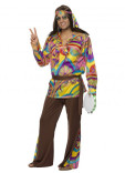 Psychedelic Hippie Man Costume