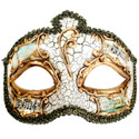 Creme Salvatore Masquerade Mask