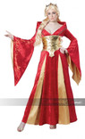 Red Medieval Queen Costume