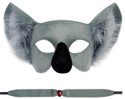 Koala Deluxe Mask With Fur Collar