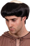 Black Monks Wig