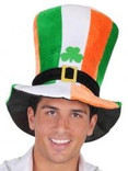 Hat Green - Orange - White Supersize - St Patricks