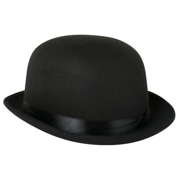 black bowler hat costume