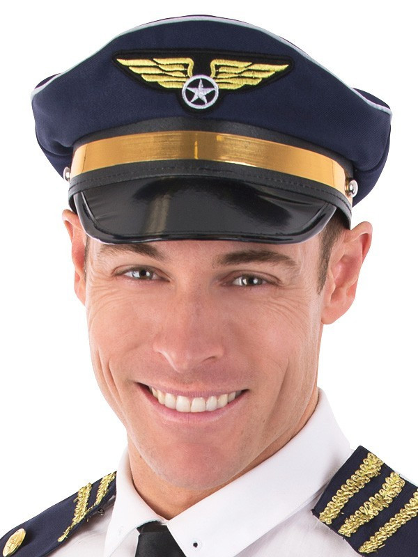 Navy Blue Pilot Hat | Accessory