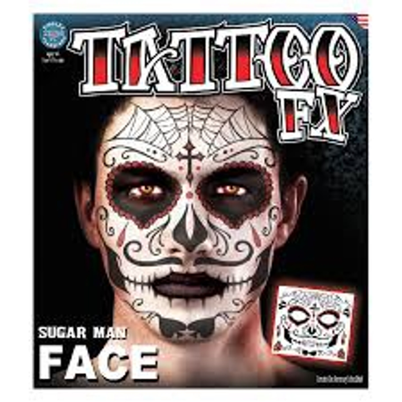 Get Sugar Skull Man Temporary Face Tattoo Costumes To Buy Perth Free Get Wallpaper Sugar Skull Man Temporary Face Tattoo Costumes To Buy Perth Free