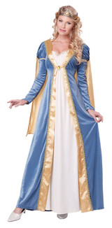 Elegant Empress Medieval Womens Costume