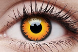 Orange Werewolf Crazy contacts - 1 Day Use