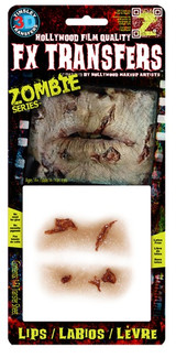 FX Transfers Zombie Series Lips