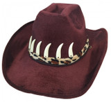 Dundee Brown Cowboy Hat