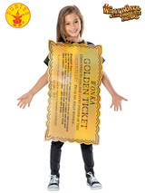 Golden Ticket Willy Wonka Kids Costume