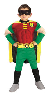Robin Deluxe Muscle Chest Childs Costume