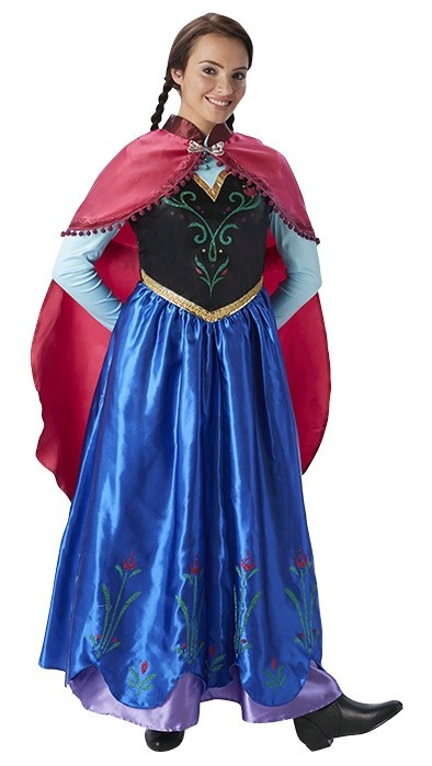 Anna Frozen Womens Fancy Dress Costume Disney Costumes To Buy