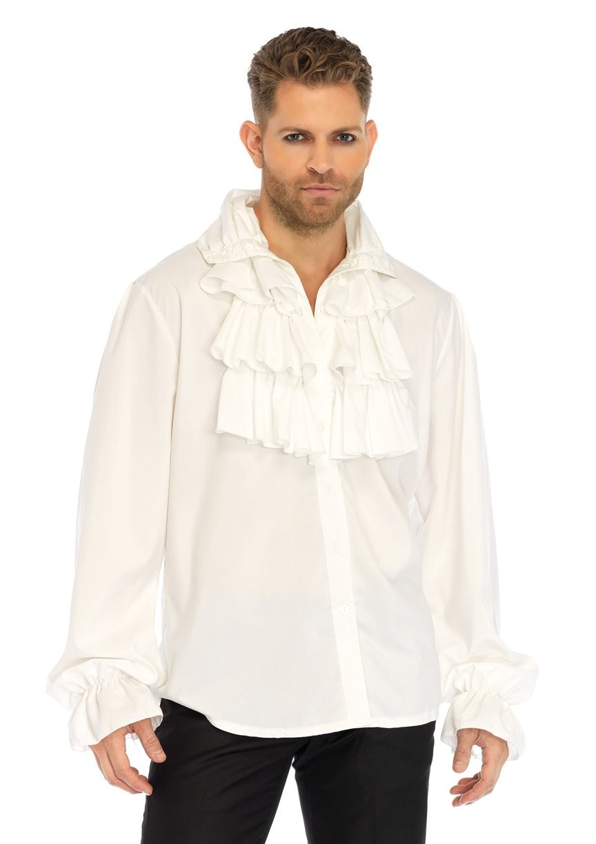 pirate ruffle blouse
