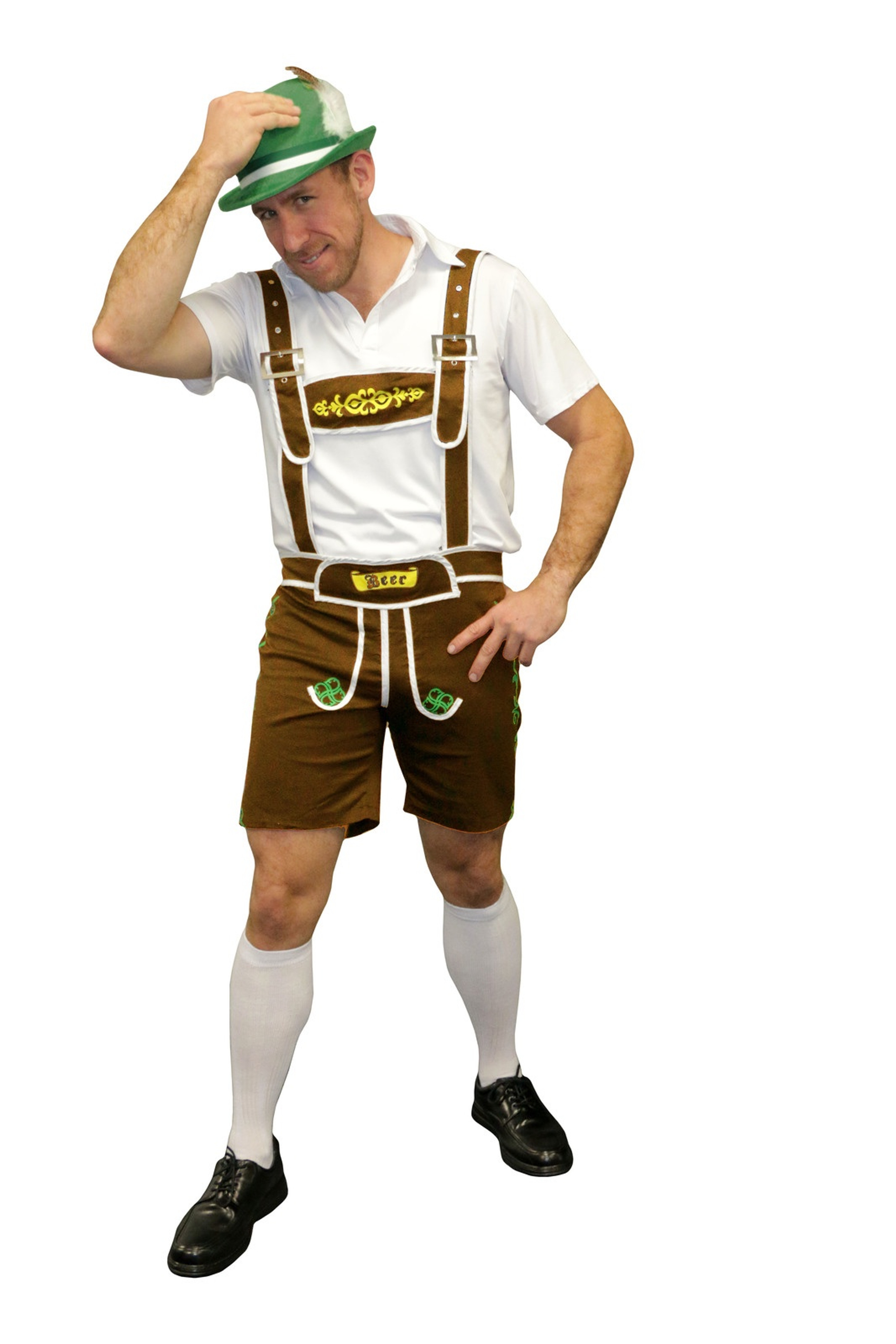 Brown Oktoberfest Beer Man Costume